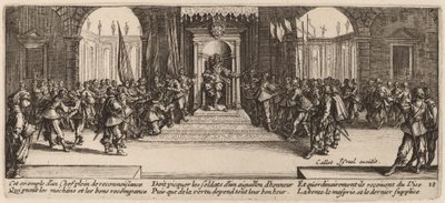 Palkintojen jakaminen tekijältä Gerrit van Schagen after Jacques Callot
