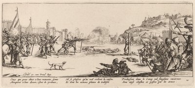 Tuliryhmä tekijältä Gerrit van Schagen after Jacques Callot