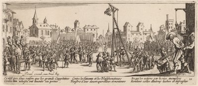 Strappado tekijältä Gerrit van Schagen after Jacques Callot