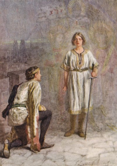 Shakespeare, Kuningas Henrik VI (värilitro) tekijältä Gertrude E. Demain (after) Hammond