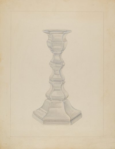 Kynttilänjalka, c. 1936. tekijältä Gertrude Lemberg