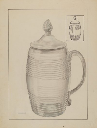 Päällinen muki, c. 1936. tekijältä Gertrude Lemberg