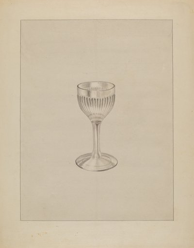 Viinilasi, c. 1936. tekijältä Gertrude Lemberg