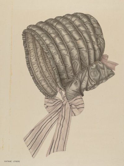 Naisten huppu, c. 1939. tekijältä Gertrude Lemberg