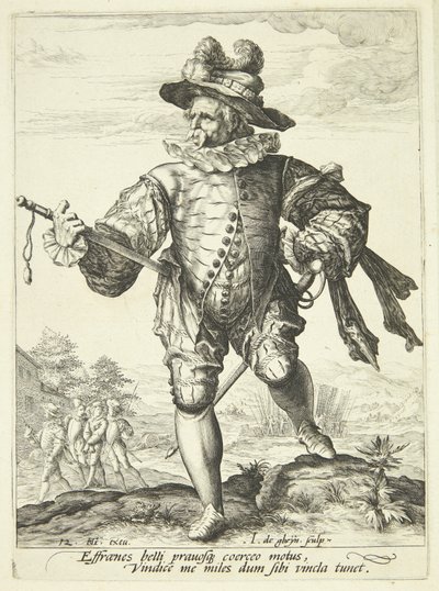 Sotilaspoliisi tekijältä Gheyn, Jacques II de