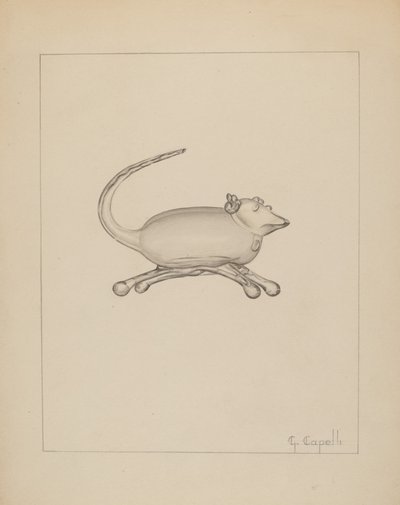 Hiiri, c. 1937. tekijältä Giacinto Capelli