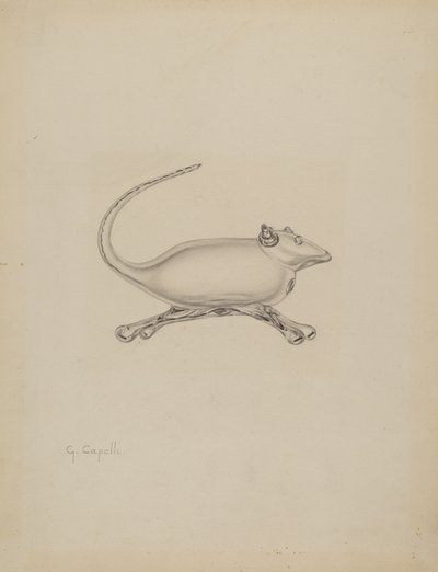 Hiiri, c. 1937. tekijältä Giacinto Capelli