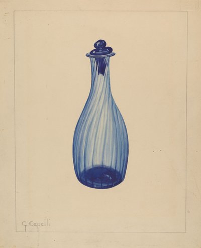 WC-vesipullo, 1937. tekijältä Giacinto Capelli