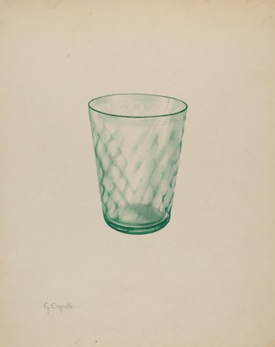 Tumbler, c. 1937. tekijältä Giacinto Capelli