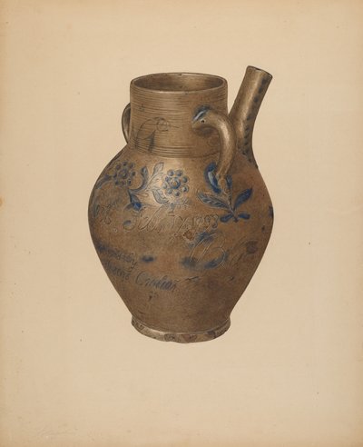 Vesikannu, c. 1940. tekijältä Giacinto Capelli