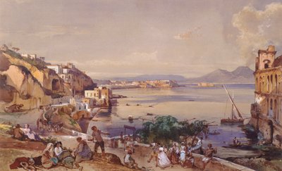 Posilippo Road, Napoli tekijältä Giacinto Gigante
