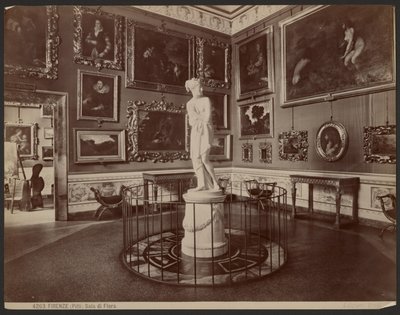 Firenze, Pitti, Flora-sali tekijältä Giacomo Brogi