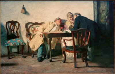 Susanna ja vanhat ihmiset tekijältä Giacomo Favretto