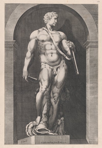 Rooman loiston peili: Perseus, 1500-luvun loppu, 1500-luvun loppu. tekijältä Giacomo Lauri