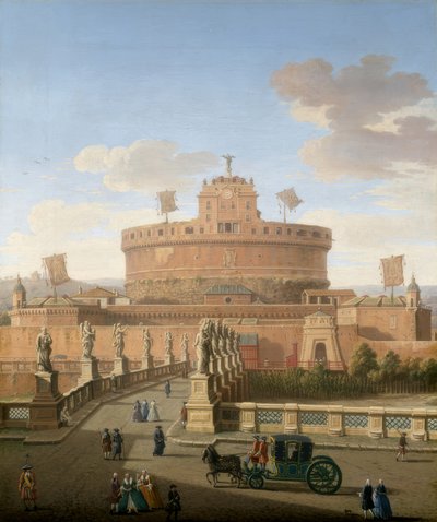 Rooma, näkymä Castel Sant
