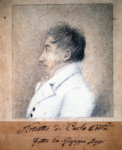 G. Bassin muotokuva Carlo Portasta (1775 - 1821). tekijältä Giambattista Bassi