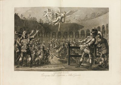 Festivaali Parman herttuan Ferdinandin ja arkkiherttuattaren häiden kunniaksi..., 1769. tekijältä Giambattista Bodoni
