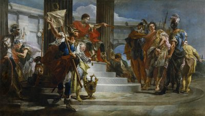 Scipio Africanus vapauttaa Massiva tekijältä Giambattista Tiepolo