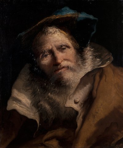 Filosofin muotokuva tekijältä Giambattista & Tiepolo Giandomenico (1727 1804) Tiepolo