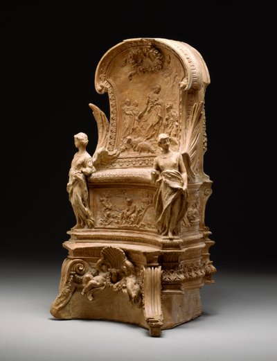 Pyhän Pietarin tuoli, 1658 (terrakotta) tekijältä Gian Lorenzo Bernini