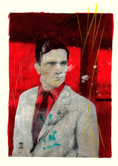 Portrait of Pierpaolo Pasolini, 2014 (sekatekniikka) tekijältä Gianluca Costantini