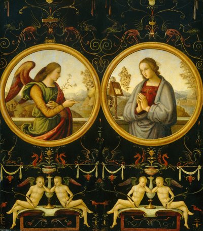 Ilmoitus, 15101515. tekijältä Giannicola di Paolo