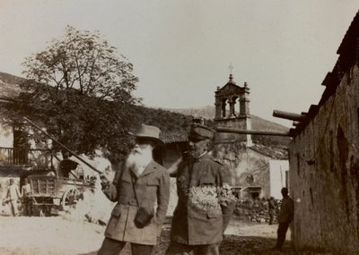 Albumi "Pictures of War II": italialaiset sotilaat Val Chiusonessa Podsenicaan, 09/1917 (b/w kuva) tekijältä Gigliucci Gigliucci