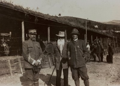 Albumi "Pictures of War II": italialaiset sotilaat Val Chiusonessa Podsenicaan, 09/1917 (b/w kuva) tekijältä Gigliucci Gigliucci