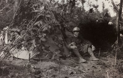 Albumi "Pictures of War II": italialaiset sotilaat Val Chiusonessa Podsenicaan, 09/1917 (b/w kuva) tekijältä Gigliucci Gigliucci