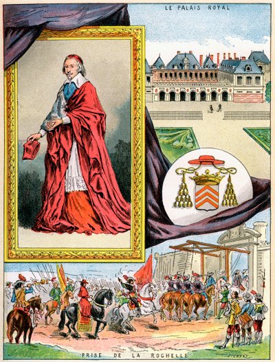 Kardinaali Richelieu, 1898 tekijältä Gilbert