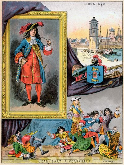 Jean Bart, ranskalainen laivaston komentaja ja yksityismies, 1898 tekijältä Gilbert