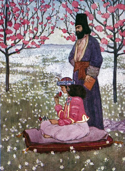 Omar Khayyamin rubaiyat tekijältä Gilbert James