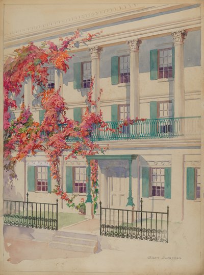 Pylväikkö, c. 1936. tekijältä Gilbert Sackerman