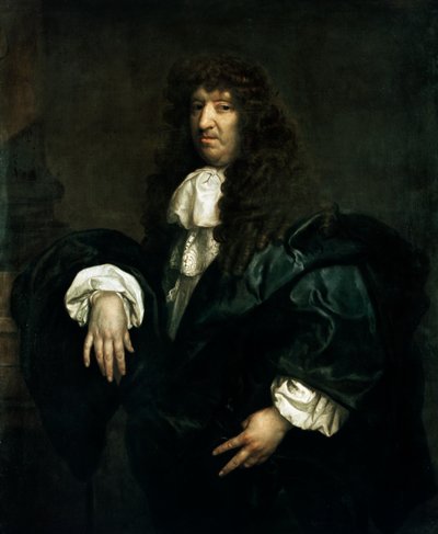 Samuel Butlerin muotokuva, n. 1670-1680 (öljy kankaalle) tekijältä Gilbert Soest