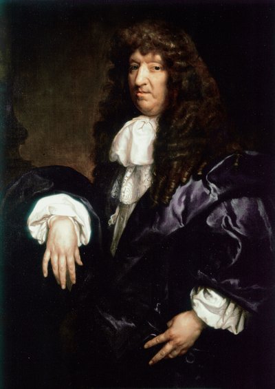Samuel BUTLER, muotokuva 1670-luvulta (öljy kankaalle) tekijältä Gilbert Soest