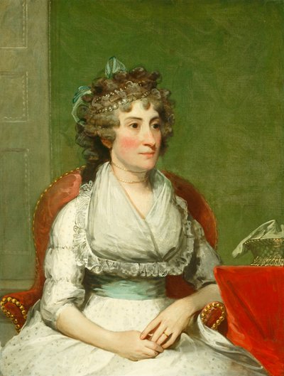 Catherine Yates Pollock Rouva George Pollock, 17931794. tekijältä Gilbert Stuart