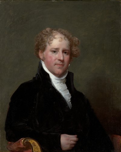 Charles Davis (1777–1821), n. 1808–1809 (öljy puulevylle) tekijältä Gilbert Stuart