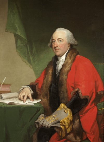 Henry Cruger, New Yorkista, Bristolin pormestari ja Merchant Venturers Societyn mestari tekijältä Gilbert Stuart