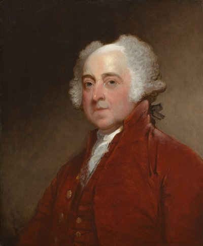 John Adams, c. 1821. tekijältä Gilbert Stuart
