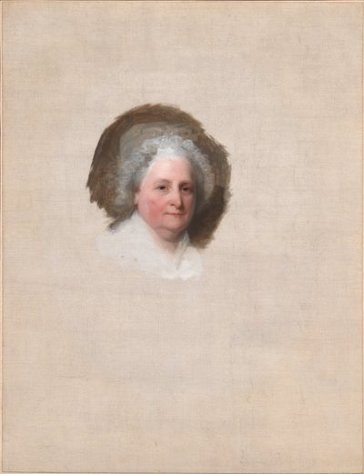 Martha Washington (Athenaeumin muotokuva) tekijältä Gilbert Stuart