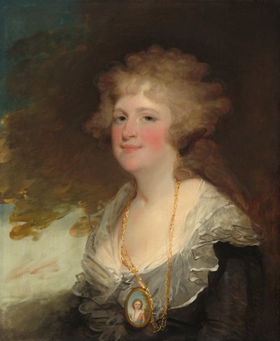 Sarah Shippen Lea Rouva Thomas Lea, c. 1798. tekijältä Gilbert Stuart