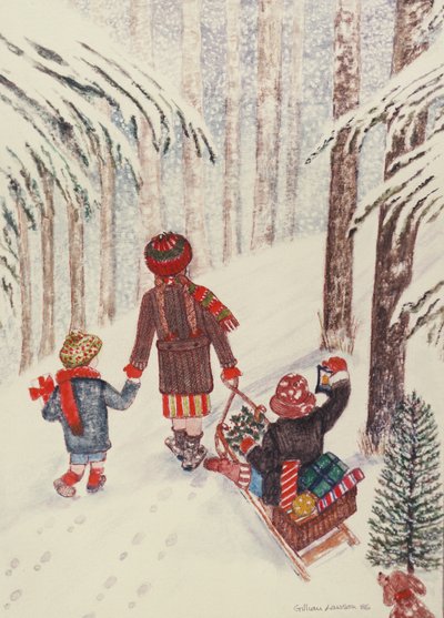 Huonekalut ja erilaiset esineet 1100- ja 1300-luvuilta tekijältä Gillian Lawson