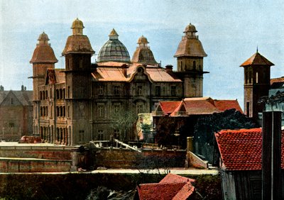 Entisen ensimmäisen ministerin palatsi ja merijalkaväen kasarmi, Madagaskar, 1800-luvun loppu. tekijältä Gillot