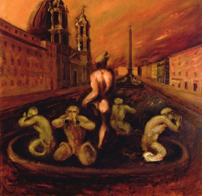 Piazza Navona tekijältä Gino 1904 33 Bonichi