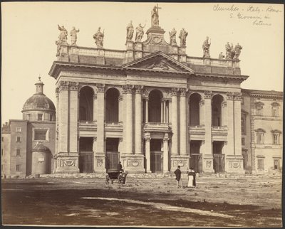 [San Giovanni in Lateranon basilikan julkisivu, Rooma] tekijältä Gioacchino Altobelli