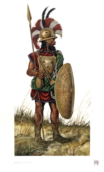 Roman antiquite: Rooman armeijan sotilas 8. vuosisadalla eaa. tekijältä Giorgio Albertini
