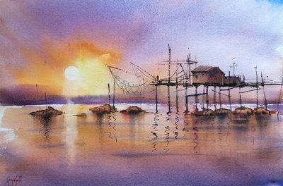 Golden Hour -kalastuslaituri tekijältä Giorgio Gosti