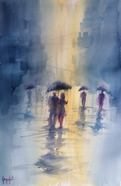 Rainy City -sateenvarjot tekijältä Giorgio Gosti