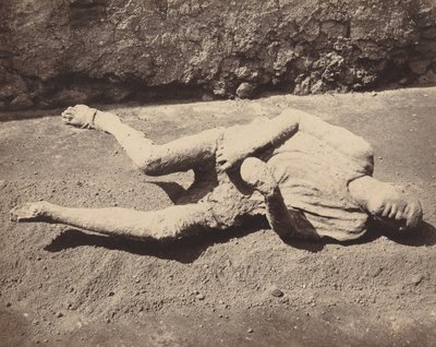 Ihmisen jalanjäljet, Pompeiji (Ihmisen näyttelijä, Pompei) tekijältä Giorgio Sommer