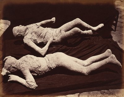Ihmisen valokset, Pompeji, n. 1870 (kuva) tekijältä Giorgio Sommer